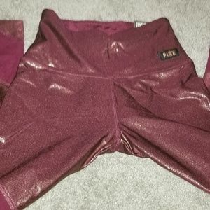 Pink leggings